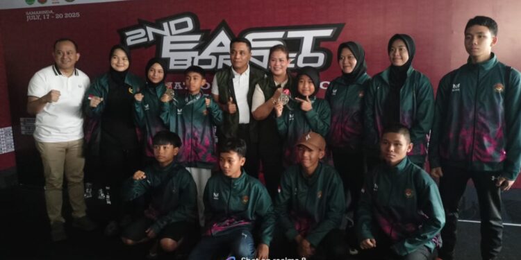 Atlet Binaan Kodim 0908/Bontang Raih Prestasi Kejuaraan Taekwondo Internasional Di Samarinda