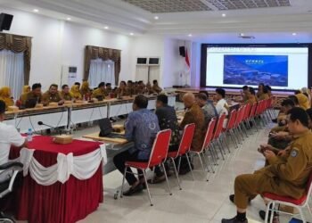 Presentasi rencana investasi di Rujab Wali Kota Bontang, (Dok: Maldini)