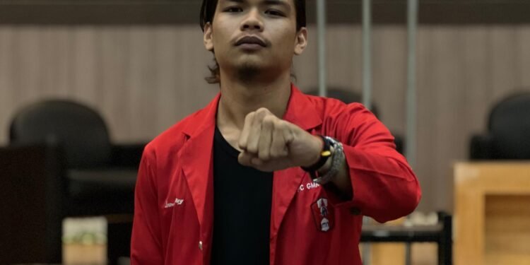 Ketua DPC GMNI Kutim, Deo Datus Feran Kacaribu