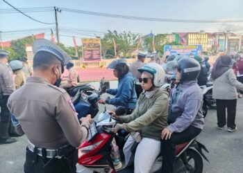 Operasi Patuh Mahakam 2025 di Bontang, Ini Sejumlah Pelanggaran Terjaring