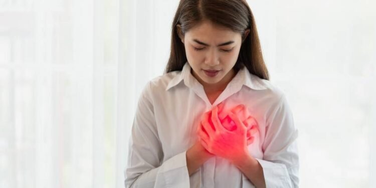 Ilustrasi Nyeri dada (ist)