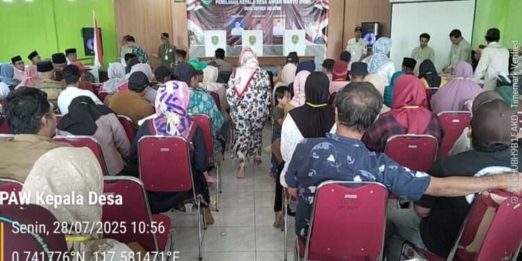 Pemilihan Kepala Desa Pengganti Antar Waktu (PAW) Desa Sepaso Selatan, Kecamatan Bengalon, Kabupaten Kutai Timur