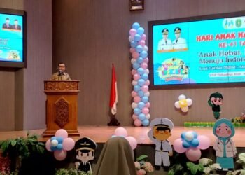 Peringatan Hari Anak Nasional di Kutim. (Dok)