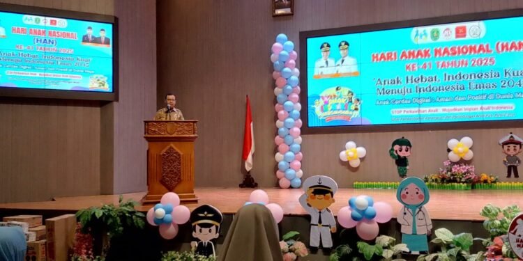 Peringatan Hari Anak Nasional di Kutim. (Dok)