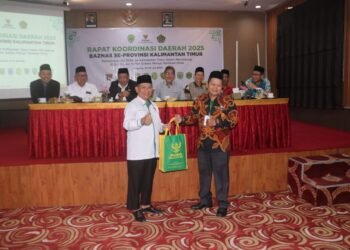 Rakor Baznas Kutim.(Dok)