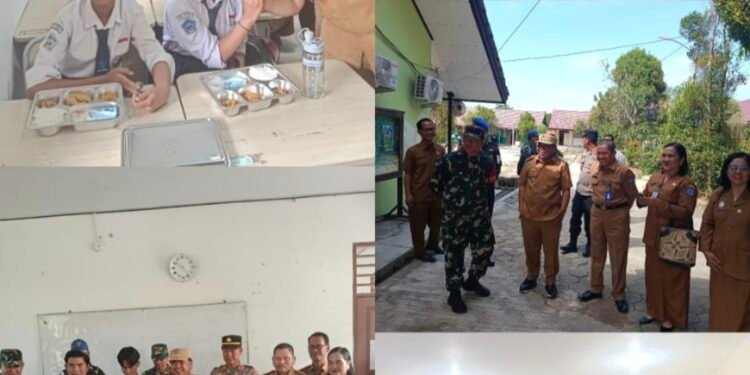 Penyaluran program makanan bergizi mulai di SMP 4 Bontang