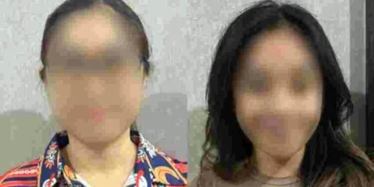 Dua perempuan diamankan Polresta Samarinda