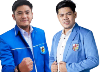 Keterangan: Calon Ketua DPD KNPI Kaltim, Imam Achmad (kanan foto), Ketua DPD KNPI Kota Bontang, Indra Wijaya (Foto: Istimewa)