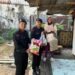 Jumat Berkah, Sat Brimob Polda Kaltim Bagikan Paket Sembako kepada Masyarakat