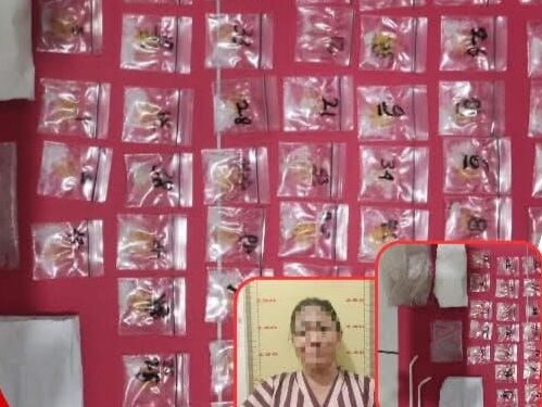 Polsek Kota Bangun Kukar amankan perempuan diduga pengedaran narkoba jenis sabu
