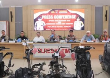 Polres Kutim Ungkap 59 Kasus Kriminal dengan Dominasi Pencurian dan Kekerasan terhadap Perempuan dan Anak