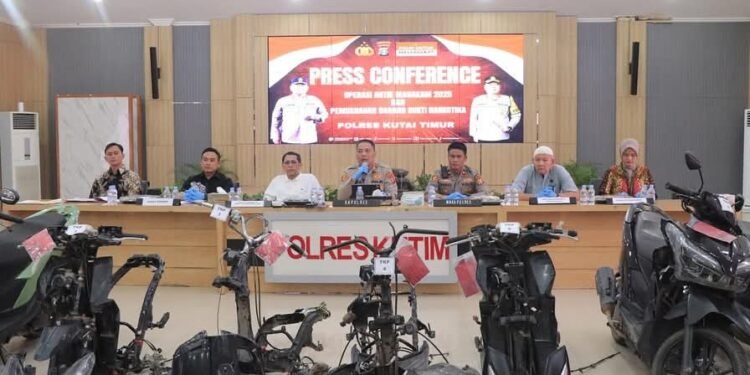 Polres Kutim Ungkap 59 Kasus Kriminal dengan Dominasi Pencurian dan Kekerasan terhadap Perempuan dan Anak