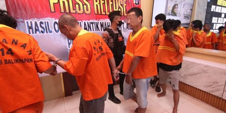 Polresta Balikpapan Ungkap 43 Kasus Narkoba Selama Operasi Antik Mahakam 2025