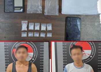 Polres Kukar tangkap peredaran narkotika dan barang bukti