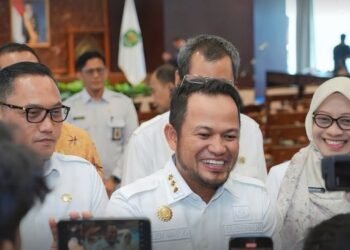 Gubernur Kalti Rudy Mas'ud, Wakil Gubernur Seno Aji dan Sekda Kaltim