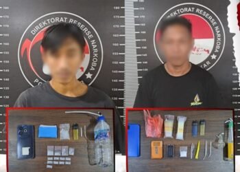 Polres Kukar Ungkap Kronologis Dua Terduga Pelaku Pengedar Narkoba