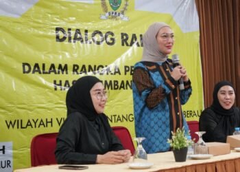 Legislator Kaltim, Shemmy Permata Sari, gelar diskusi