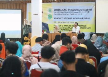 Perkuat Fondasi Keluarga, Shemmy Permata Sari Gelar Sosialisasi Perda di Bontang