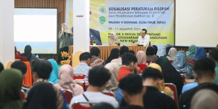 Perkuat Fondasi Keluarga, Shemmy Permata Sari Gelar Sosialisasi Perda di Bontang