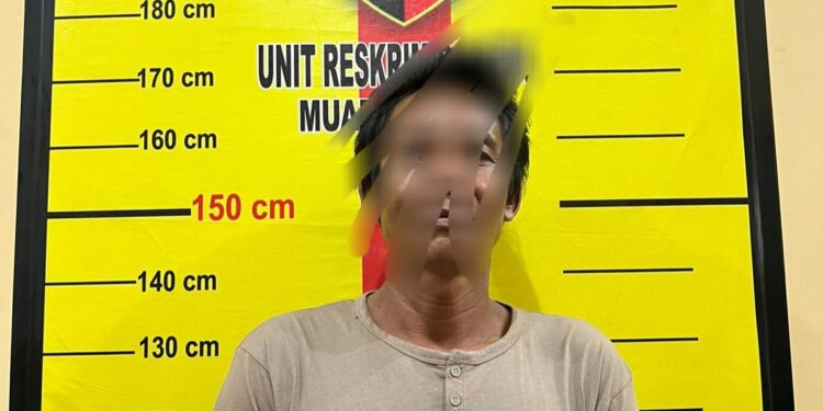 Polres Bontang Amankan Pelaku yang Tebas Sopir Pake Sajam