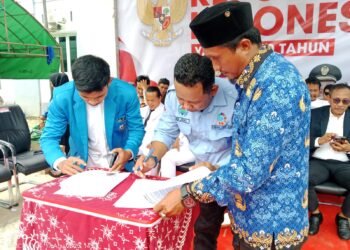 Tuntutan Aliansi Masyarakat Teluk Pandan Diterima Manajemen PT. Indominco Mandiri dan Disaksikan Forkopimcam Teluk Pandan