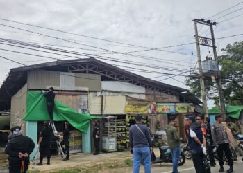 Penataan Kota, Pemkot Bontang Bongkar Lapak PKL di KS Tubun, Ir Juanda, dan Sam Ratulangi