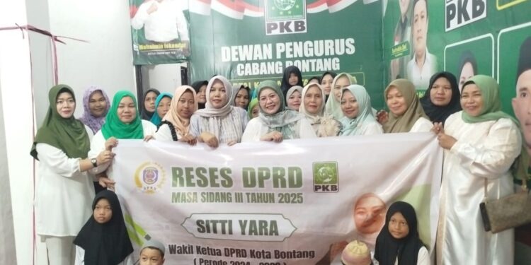 Wakil Ketua DPRD Bontang Sitti Yara Gelar Reses