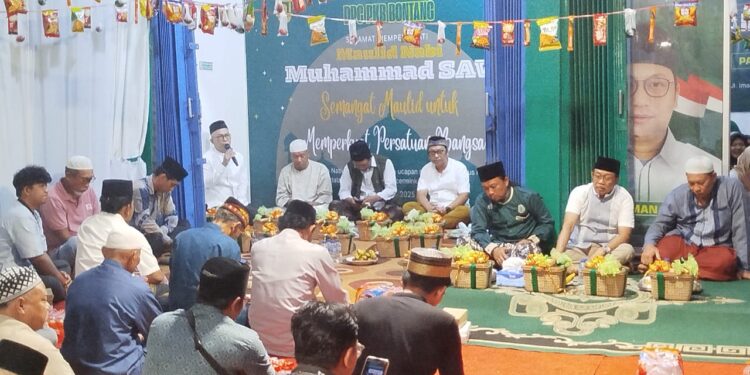 Implementasi Nilai Keteladanan Nabi, PKB Bontang Gelar Peringatan Maulid