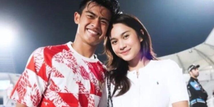 Pasangan Pratama Arhan dan Azizah Salsha. (Ist)