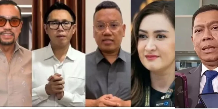 Ilustrasi 5 Anggota DPR RI yang Dinonaktifkan oleh Partainya. (Ist)