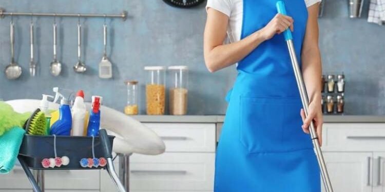 Ilustrasi Kegiatan Membersihkan Rumah. (Ist)