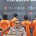 Konferensi pers perkembangan terbaru soal penemuan bom molotov di Kampus FKIP Universitas Mulawarman