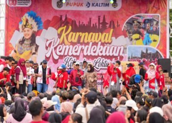 Karnaval Kemerdekaan di Loktuan Bontang sukses digelar