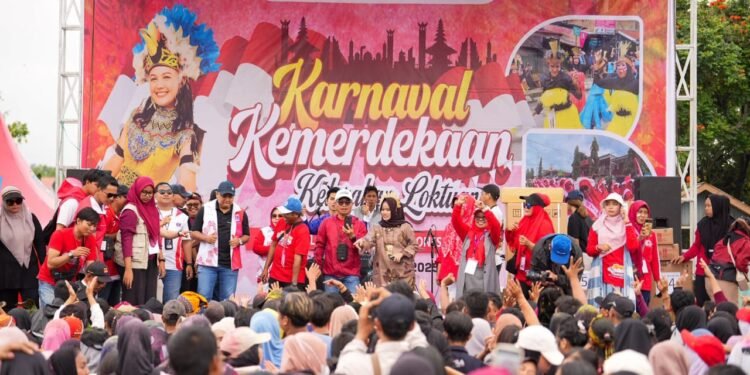 Karnaval Kemerdekaan di Loktuan Bontang sukses digelar