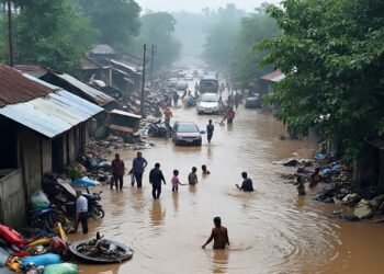 Ilustrasi Banjir di Bali