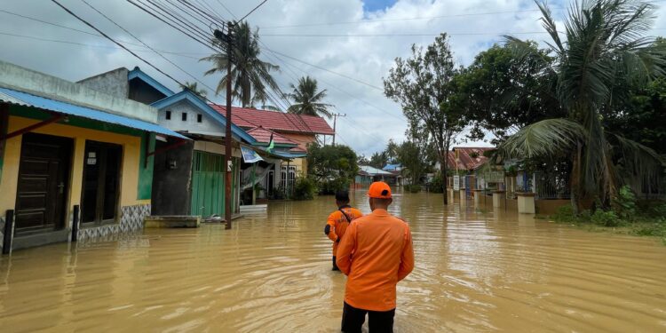 Kondisi Genangan Air di Kelurahan Guntung