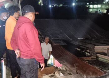 Longsor Terjadi di Belimbing Bontang, Warga Mengungsi ke Musala