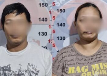 Sepasang suami istri di Bontang tertangkap karena menyimpan sabu
