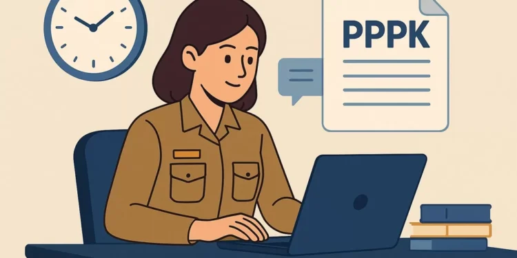 Ilustrasi Honorer Jadi PPPK