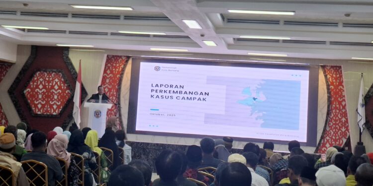 Pemkot Bontang gelar laporan perkembangan kasus campak