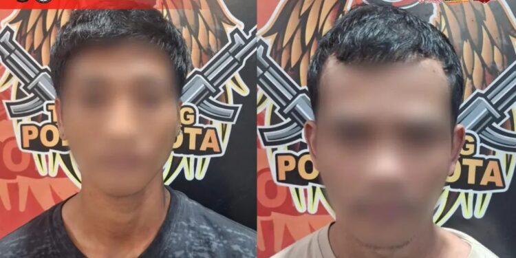 Dua Pelaku Diamankan Unit Reskrim Polsek Samarinda Kota