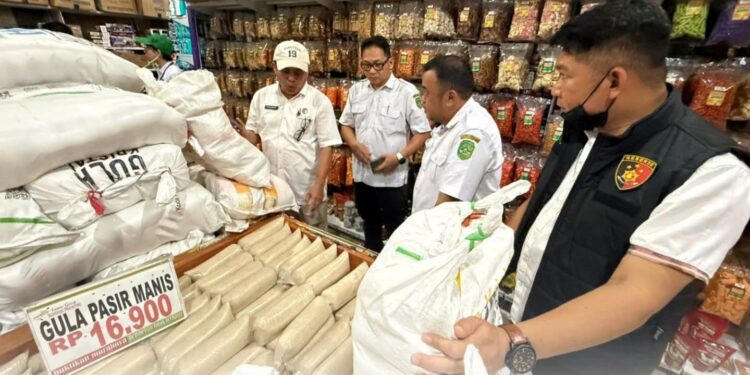 Tim Satgas Pangan Kukar Temukan Beras Dijual di Atas HET