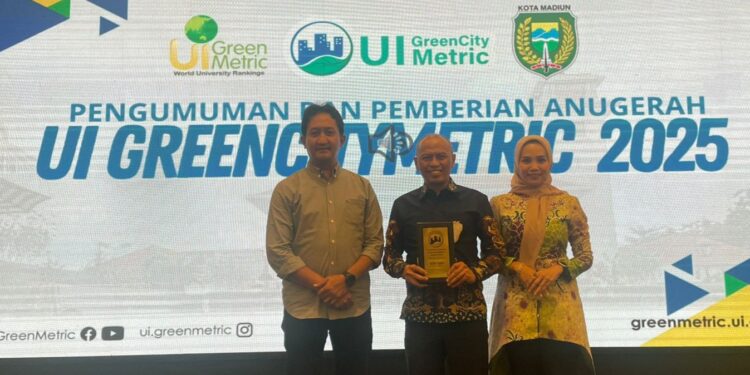 Bontang Sabet Penghargaan Kota Paling Berkelanjutan di UI GreenCityMetric 2025