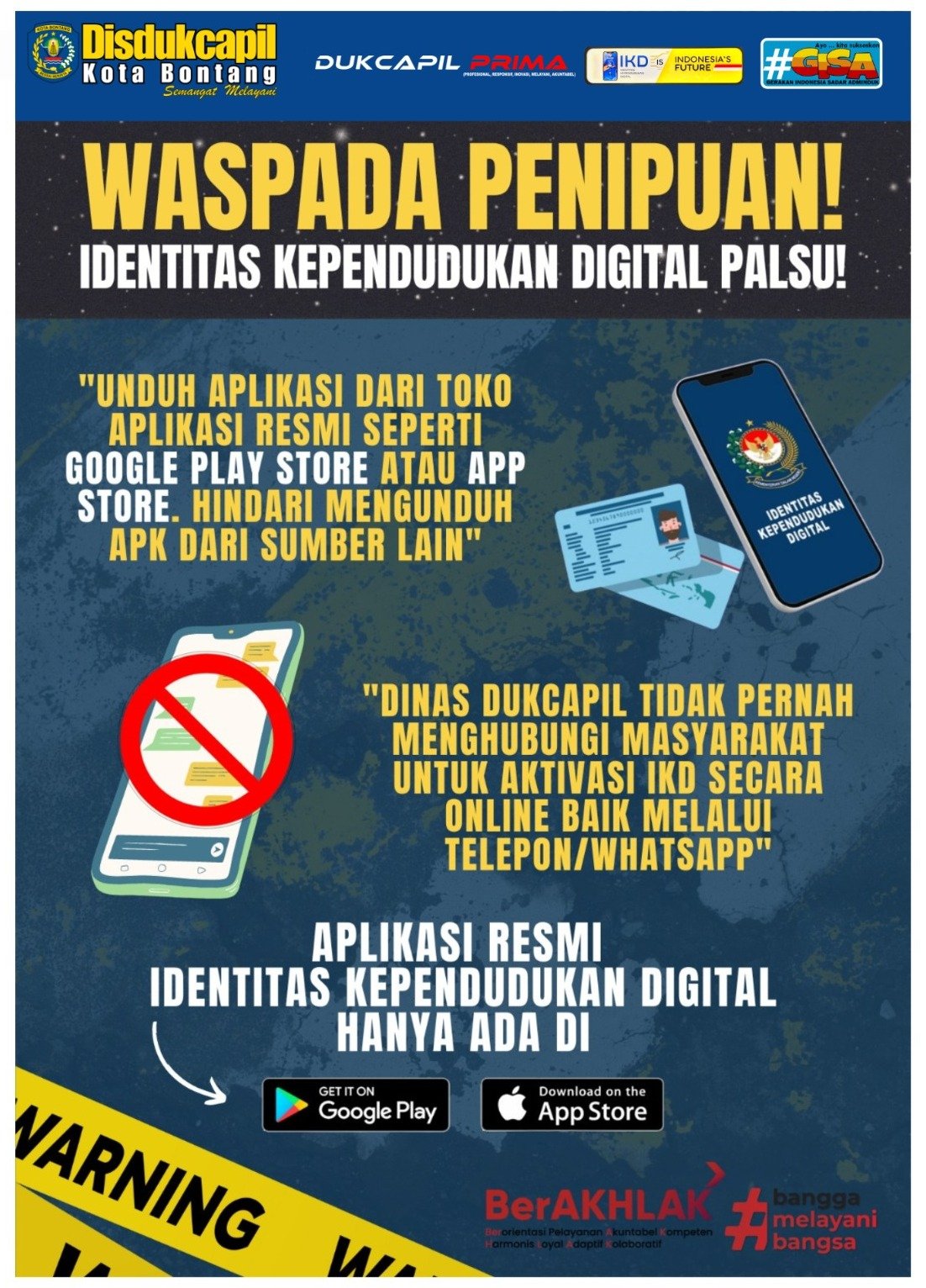 Himbauan dari Dugcapil Bontang