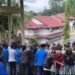 Aksi protes PC PMII Samarinda di depan Balai Penegakan Hukum Lingkungan Hidup dan Kehutanan (GAKKUM) Wilayah Kalimantan
