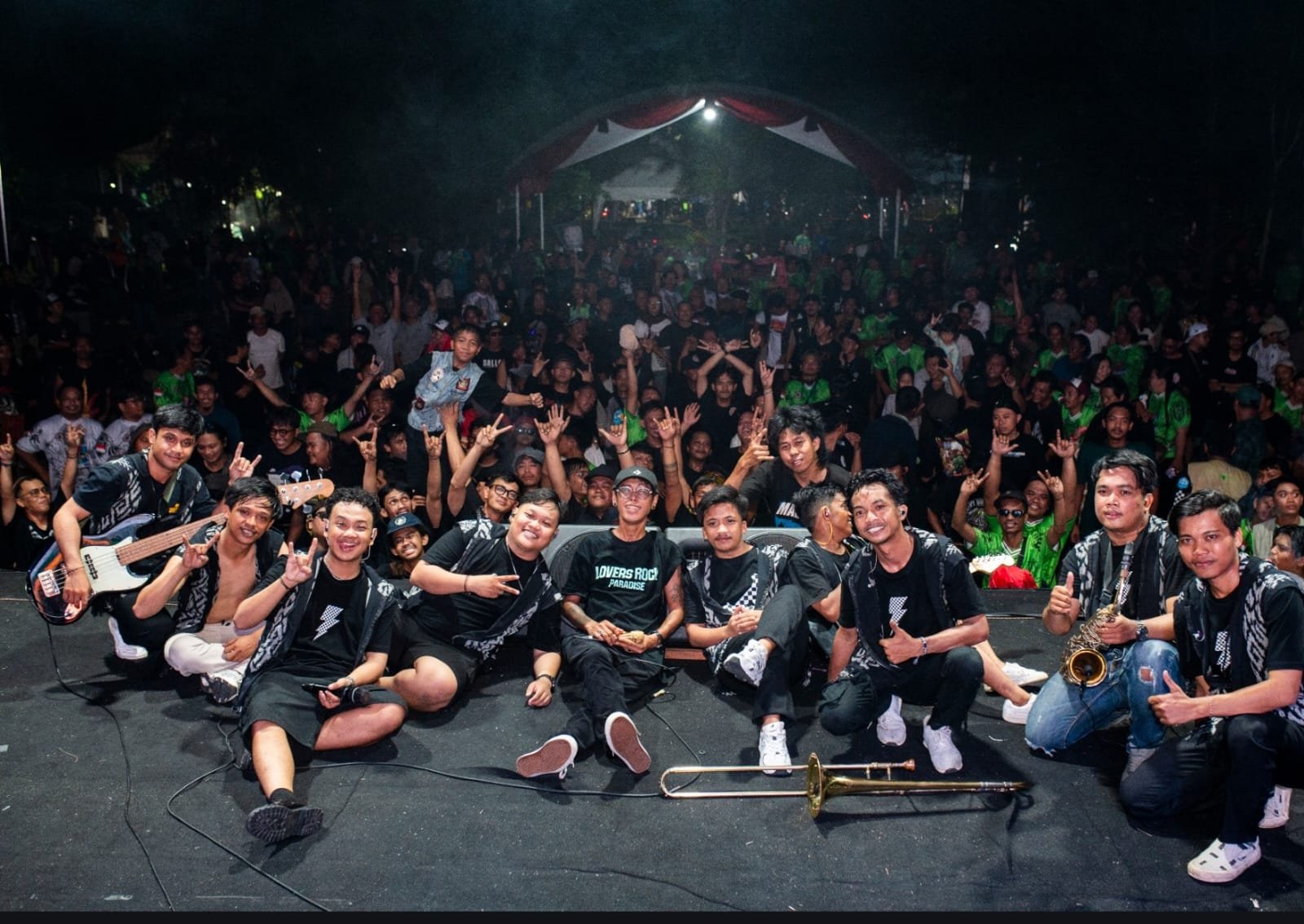 Foto bersama Bontang Owner Scooter Club