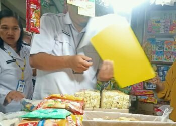 Tim Satgas Pengendalian Harga Beras Bontang melakukan inspeksi mendadak (sidak) ke sejumlah agen dan distributor,
