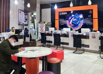 Ruang pelayanan Disdukcapil Bontang