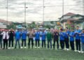 Foto bersama Ketua DPRD Bontang, Andi Faiz Sofyan, para OKP, dan Panitia KNPI