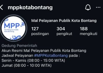 Akun media sosial MPP di instagram